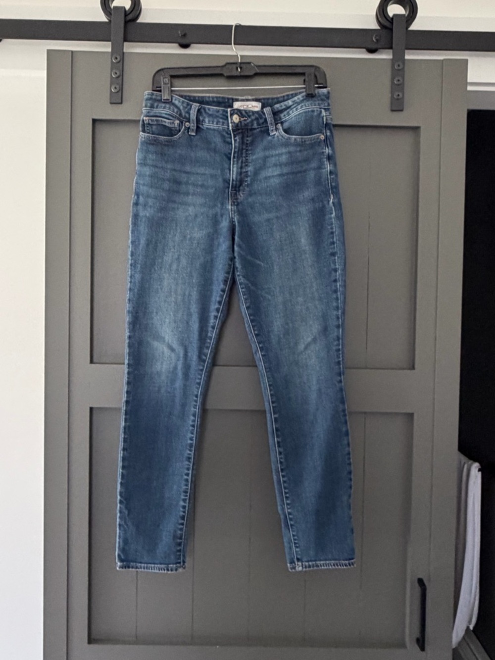 LUCKY BRAND Hayden Skinny Jeans in medium Blue Wash